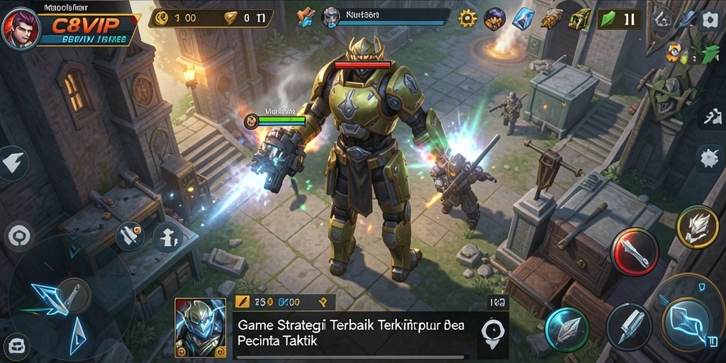 Gameplay mendebarkan di C8VIP yang penuh strategi dan taktik.