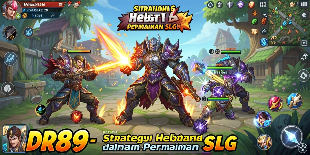 Tampilan gameplay SLG yang mendalam dan strategis di IDR89.