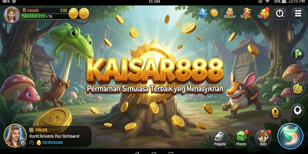 Tampilan menarik dari gameplay KAISAR888 yang seru.
