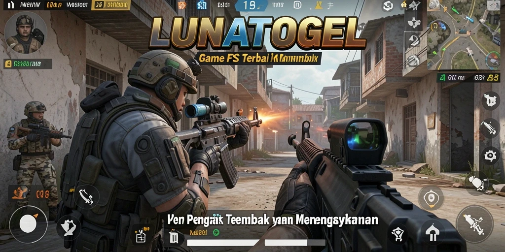 Screenshot menunjukkan aksi intens dalam gameplay LUNATOGEL.