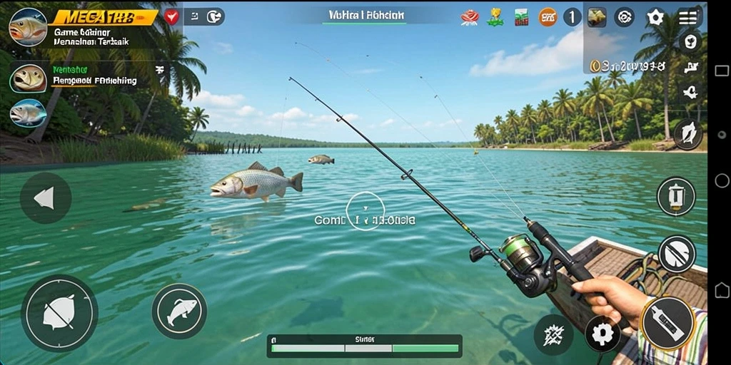 Tangkapan ikan besar dalam gameplay MEGA188 yang seru dan menarik.