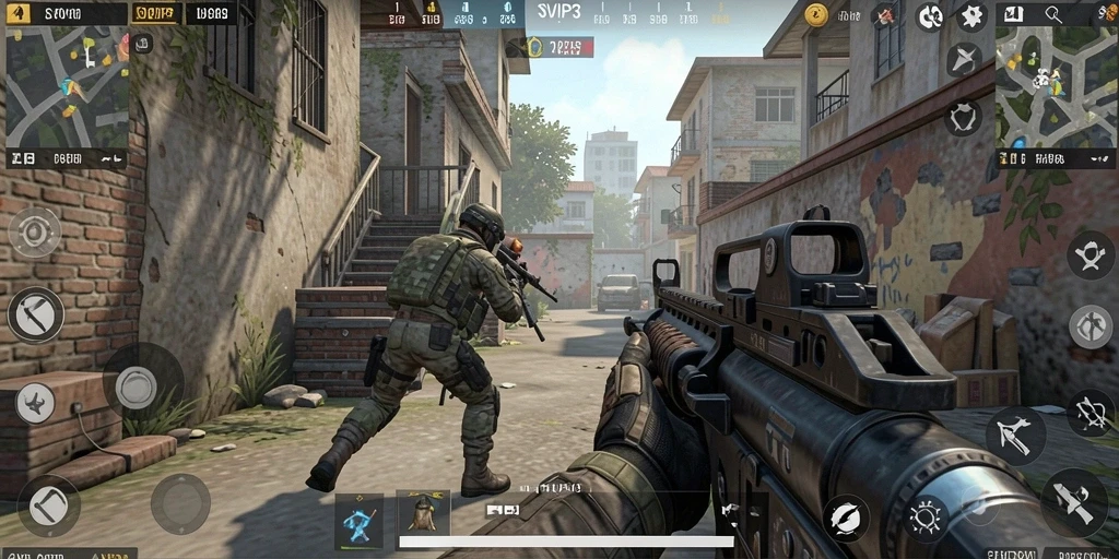 Tampilkan aksi mendebarkan dalam gameplay SVIP3 yang seru.
